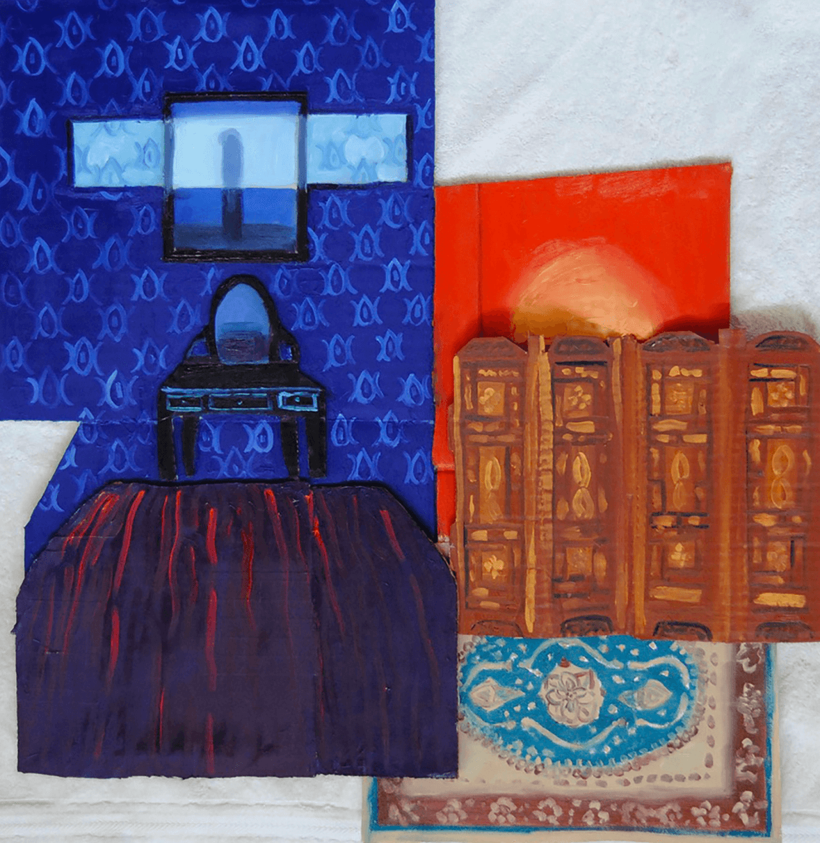 Two Rooms (Night Study), 2021