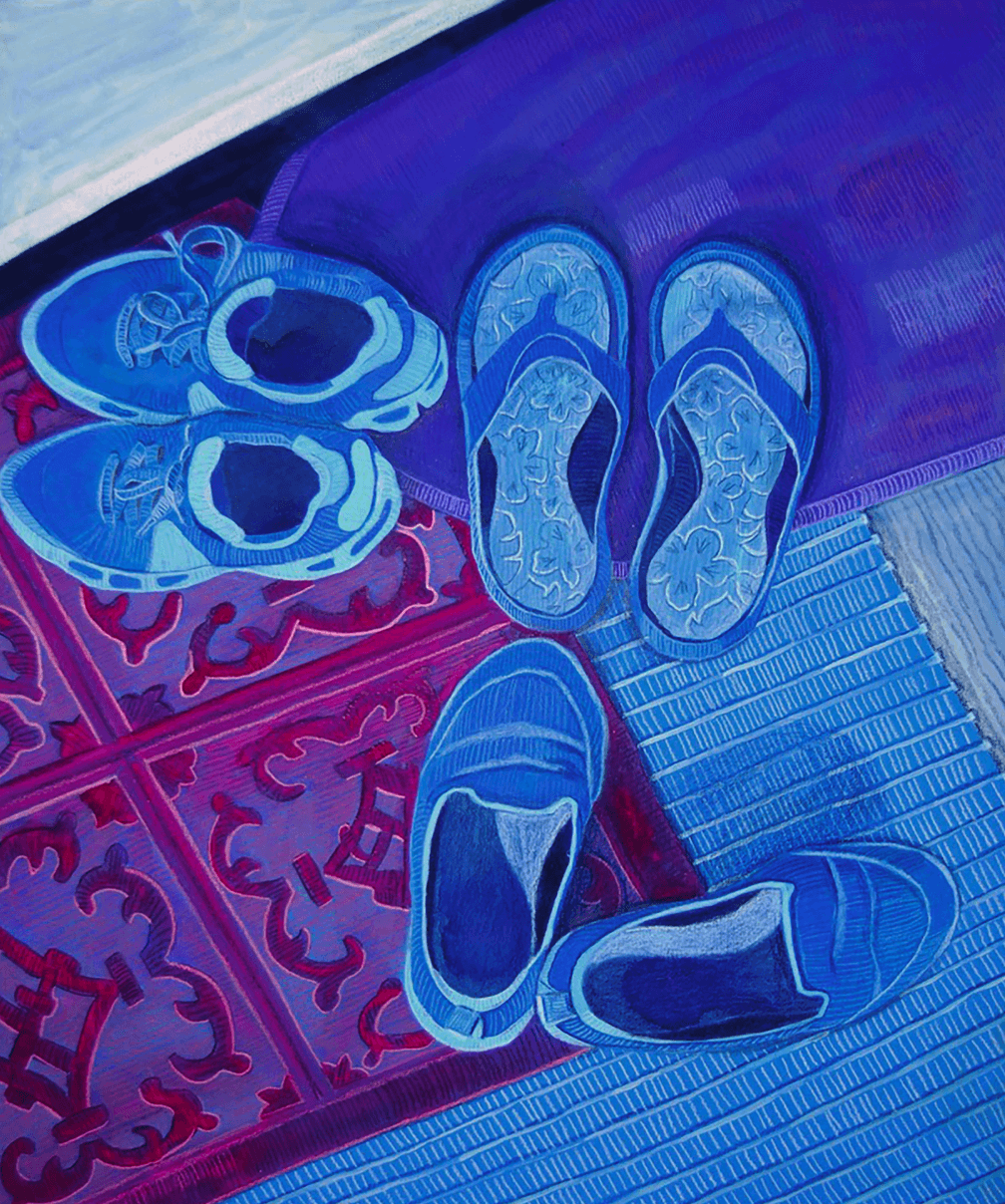 Nowhere But Here (Three Women), 2021